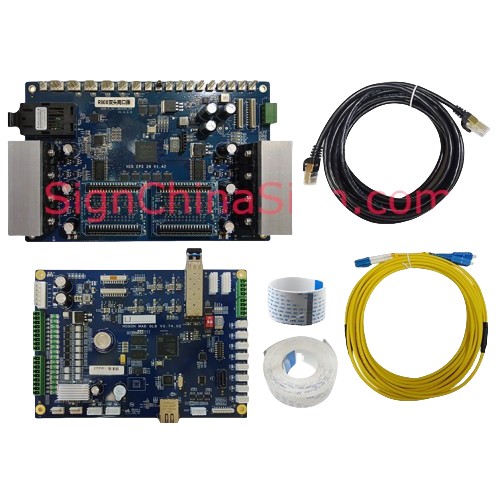 Hoson R800 boards kit with cable work for 2 piece R800 Flatbed Version